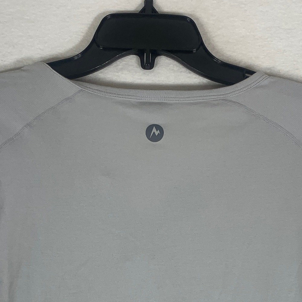 Marmot Cynthia T-Shirt Womens Small Gray Good Performance Hiking Running Tee - Picture 6 of 10